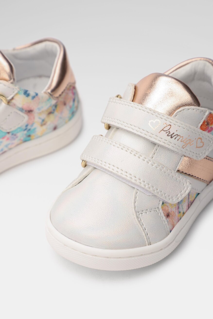 
                Primigi - Półbuty białe na rzep - 5903698488011