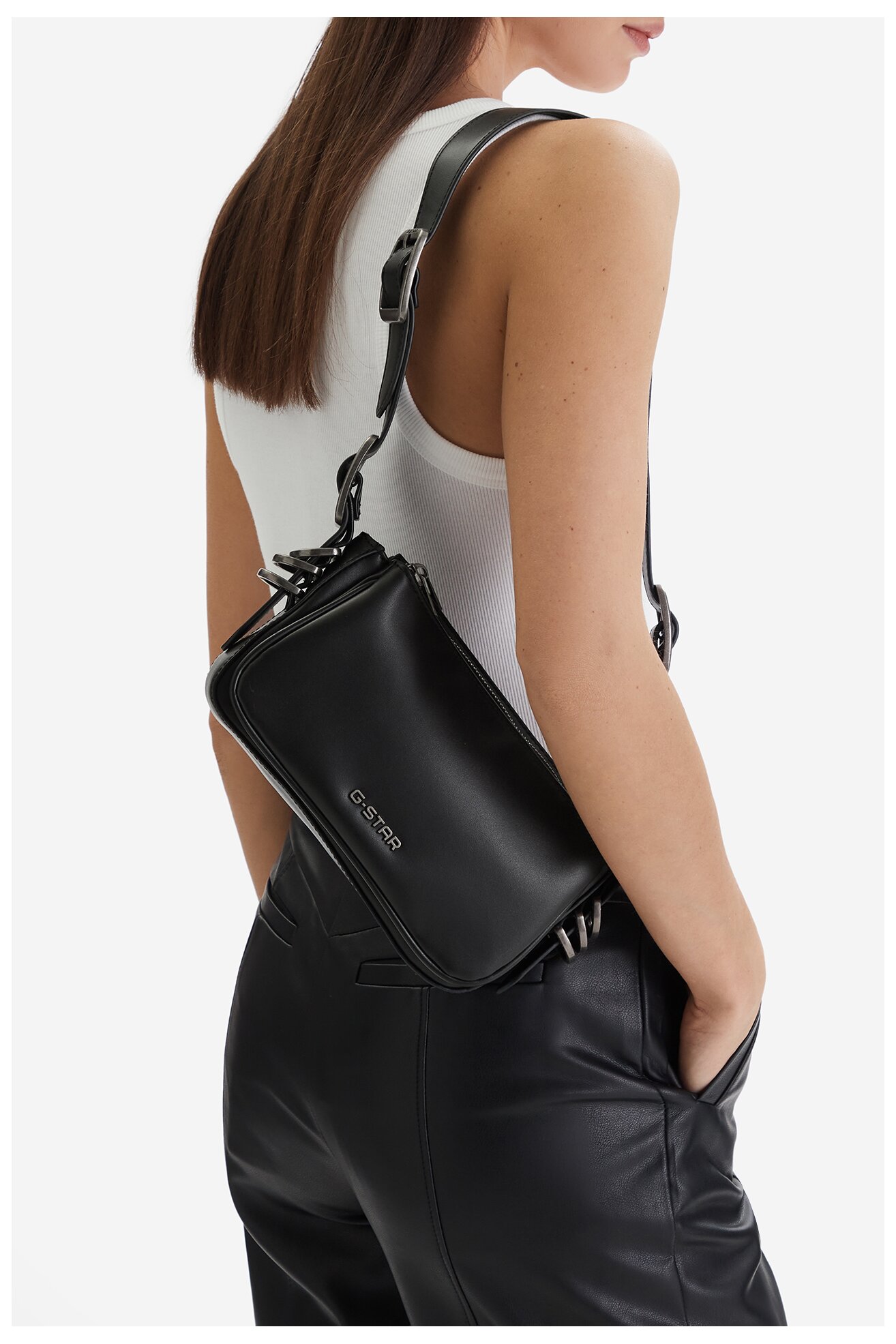 Сумка З Ремінцем G-STAR RAW EO-LDA8813 ЧОРНИЙ