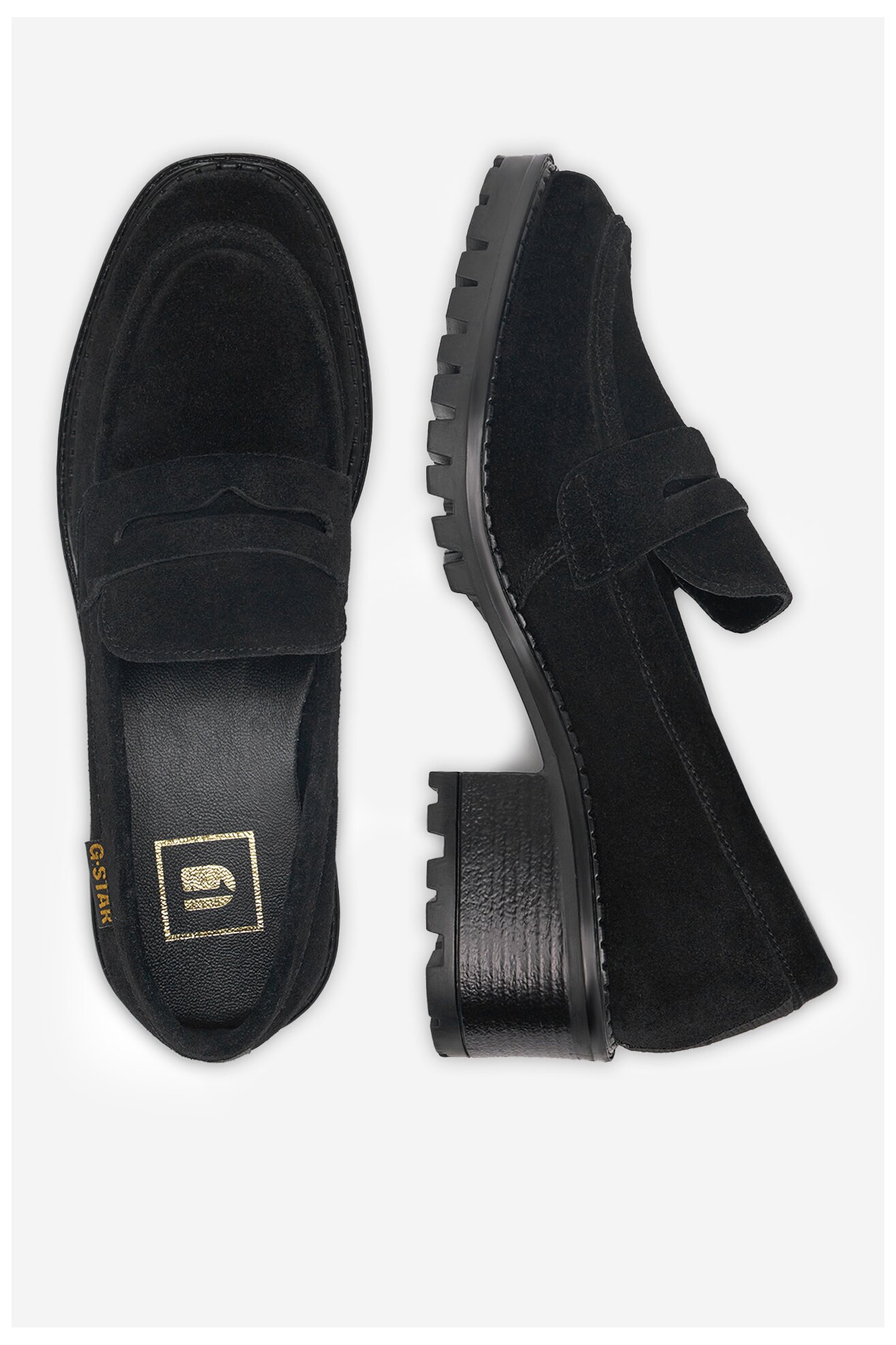 Mocasini G-STAR RAW WI34-JANELLE-01 NEGRU