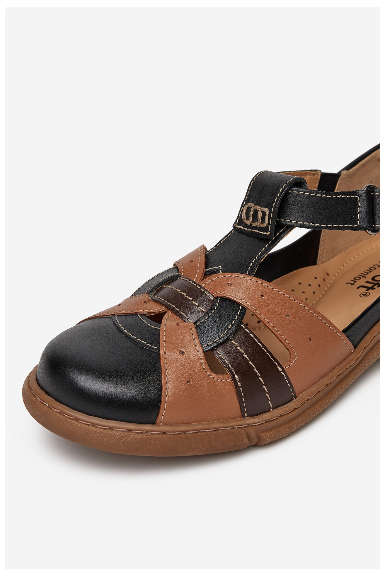 Szandál Go Soft WI23-YUMA-04 FEKETE