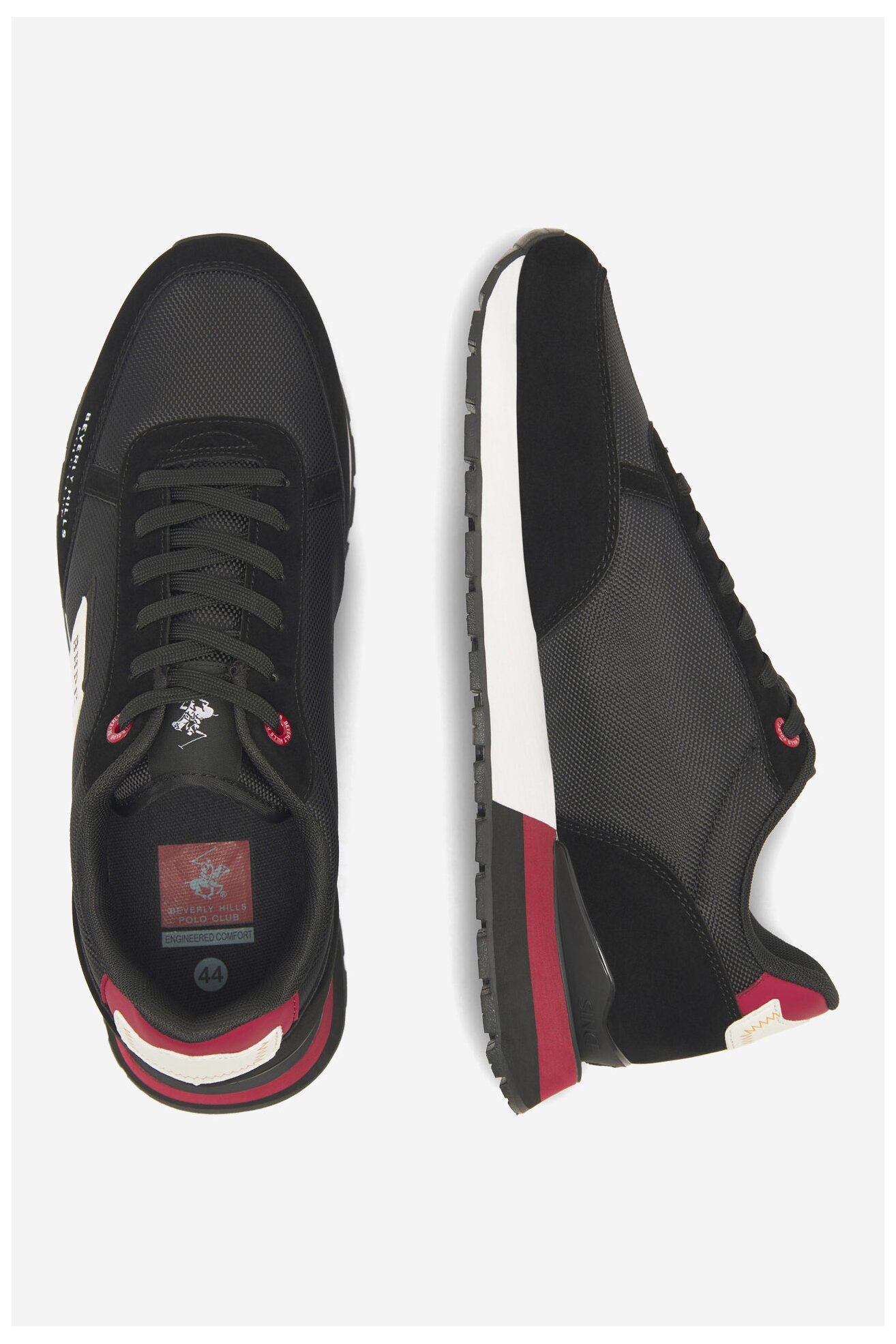 Tornacipő Beverly Hills Polo Club NICK-01 FEKETE