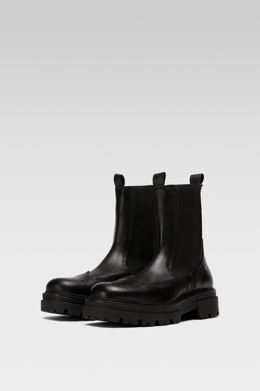 Inuovo - Botki skórzane ocieplane - 5904862224800