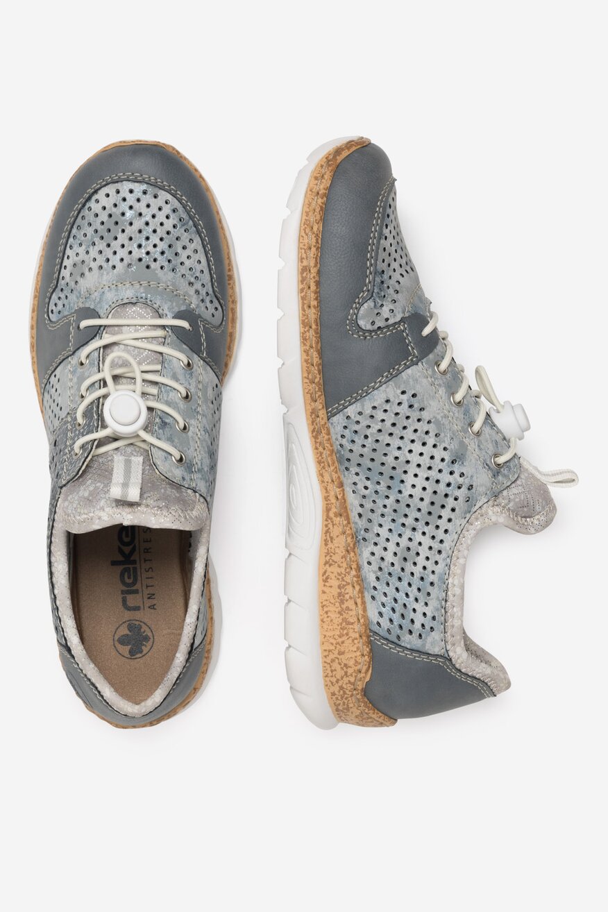 
                Половинки обувки Rieker СИН - 2230056248950