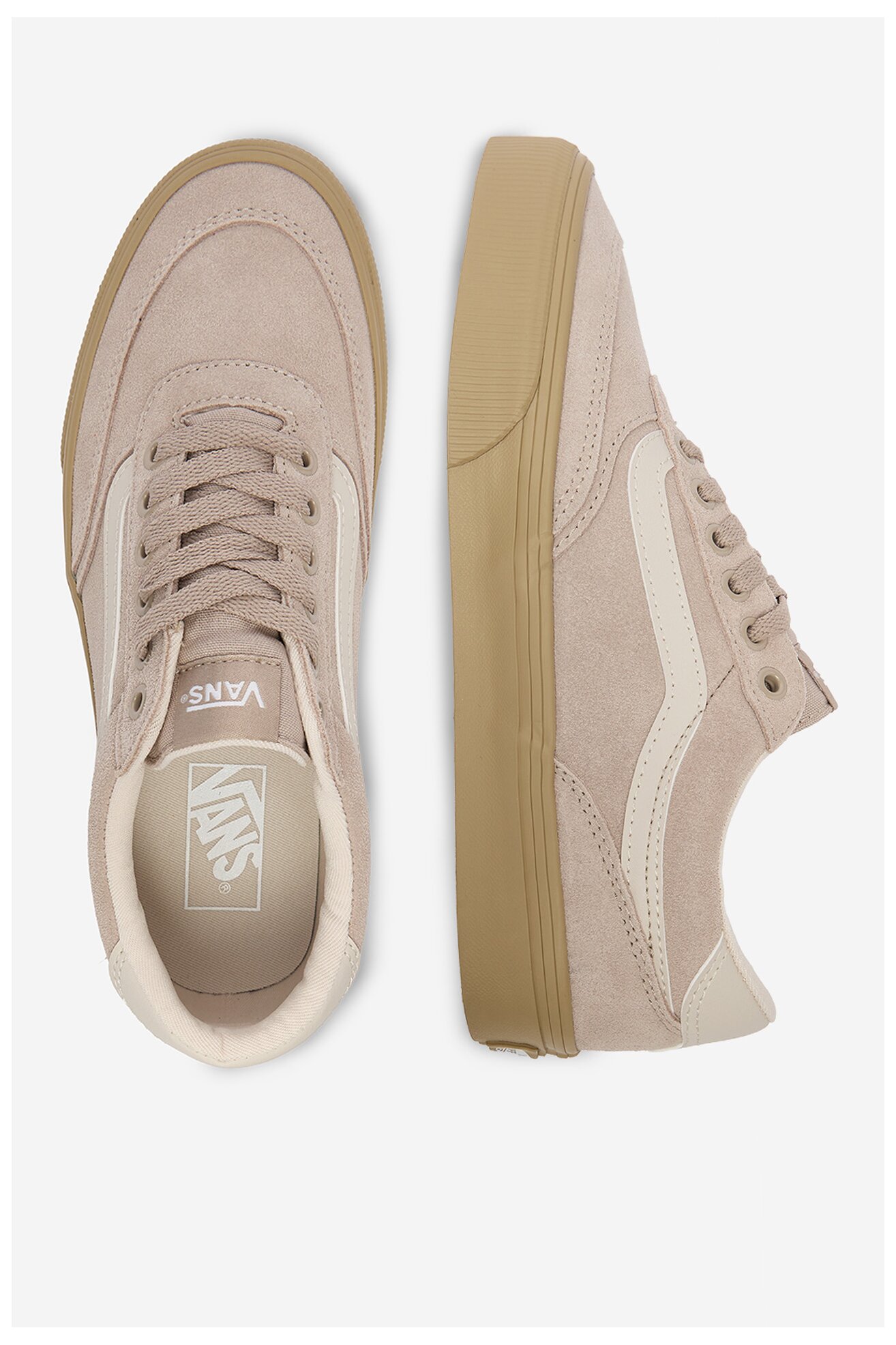 Trampki Vans C-BROOKLYN LS VN000D7U7D6 Beżowy