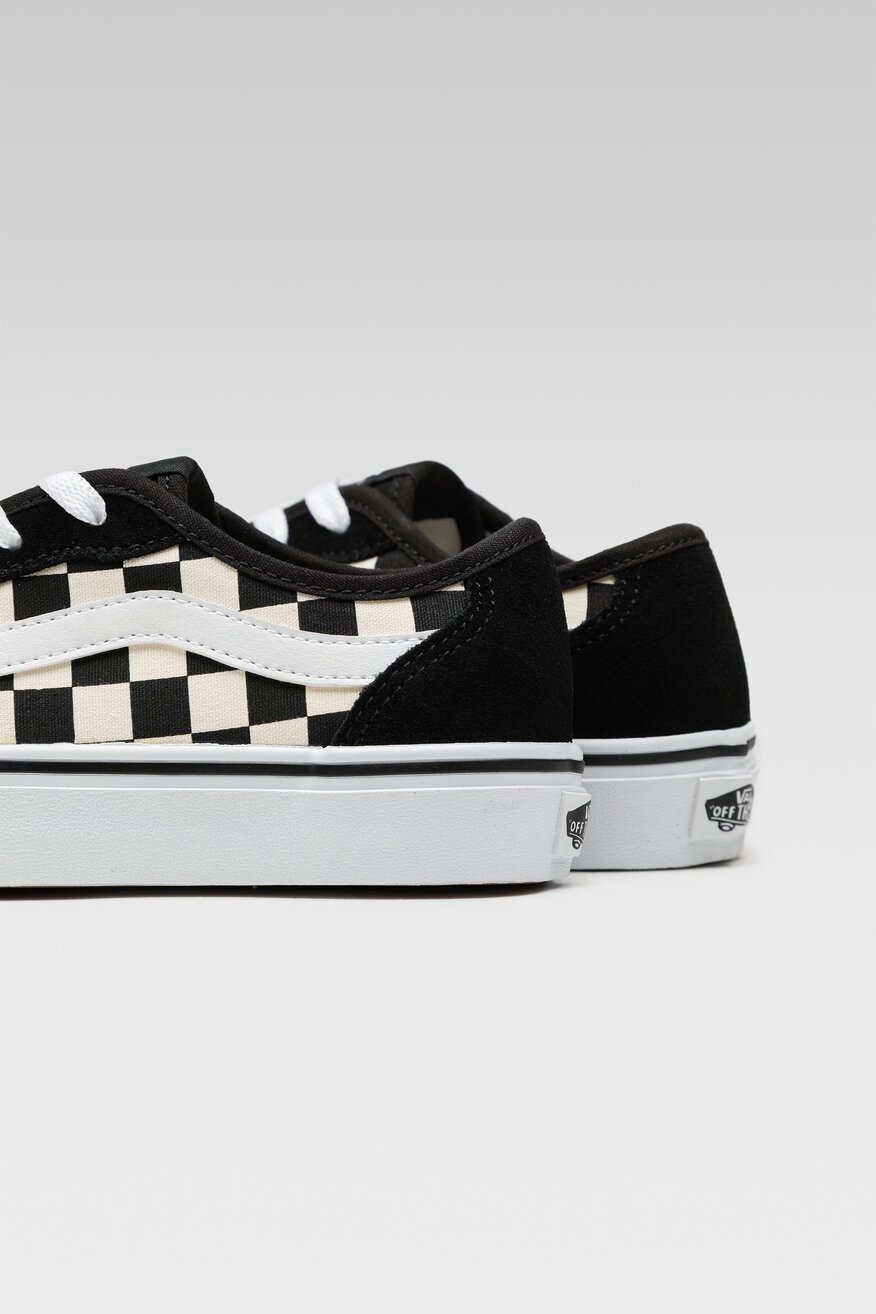 Vans - Skórzane trampki z printem - 5904248053833