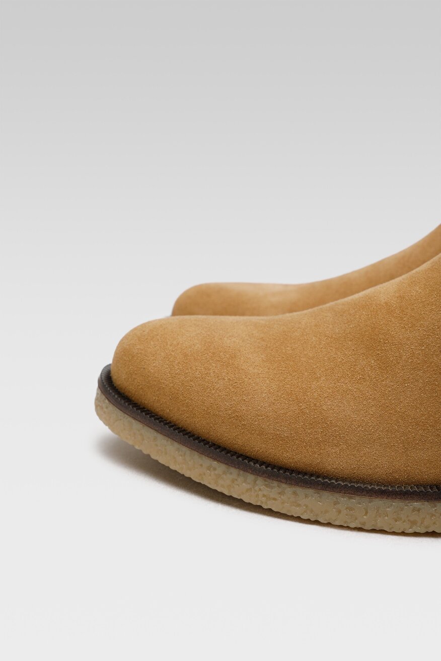 
                Gino Rossi - Skórzane botki beżowe - 5904862390710