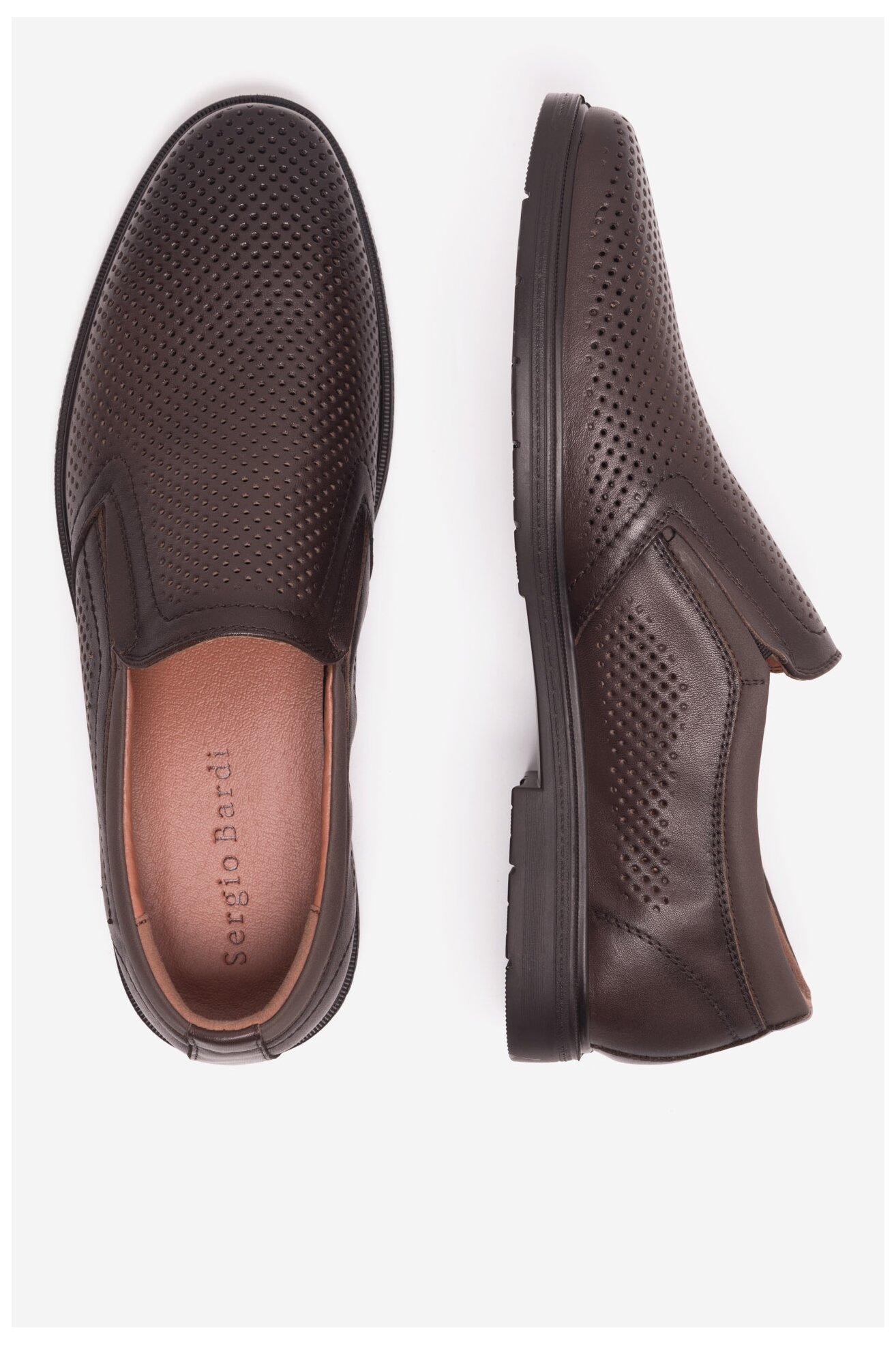 Половинки обувки Sergio Bardi MF1635-1 КАФЯВ