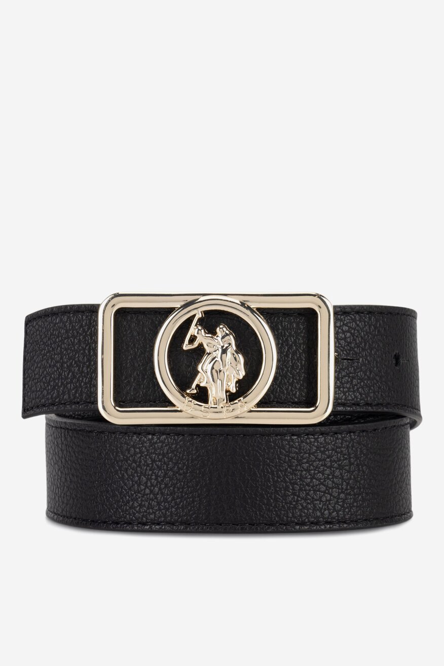 Дамски колан U.S. POLO ASSN. ЧЕРЕН - 5903419123085