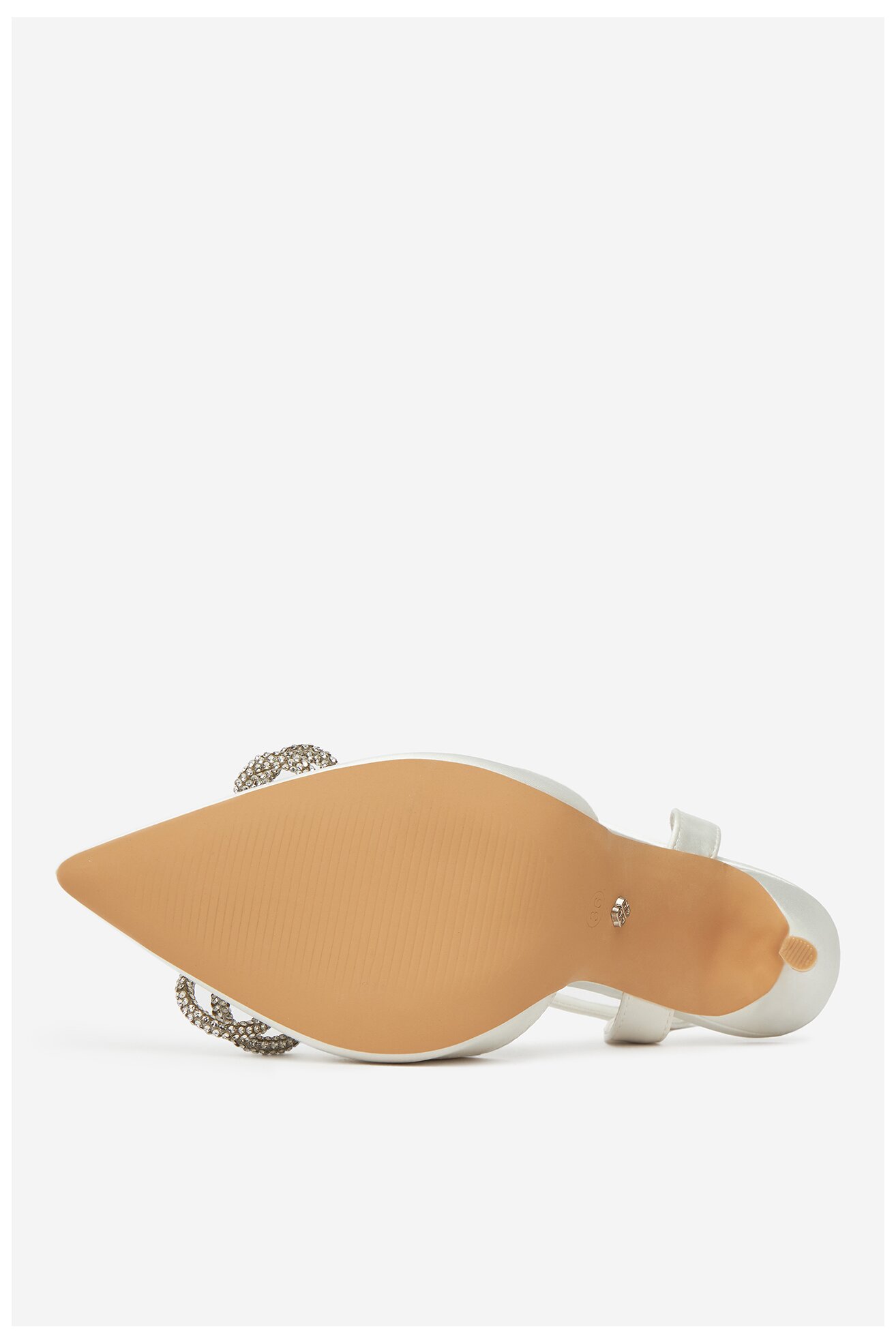 Pantofi cu toc DeeZee F92831-8 ALB