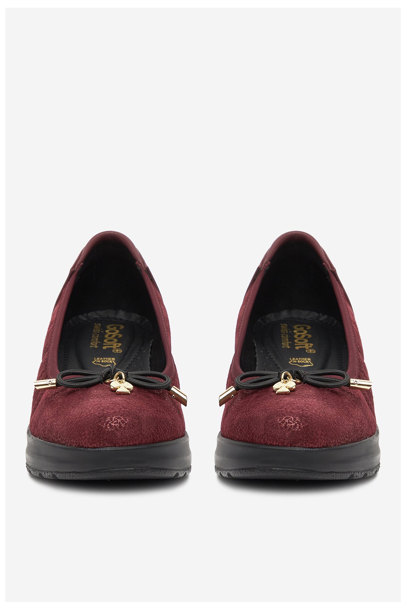 Baleriny Go Soft CEO-WI16-3243-02 BORDÓ