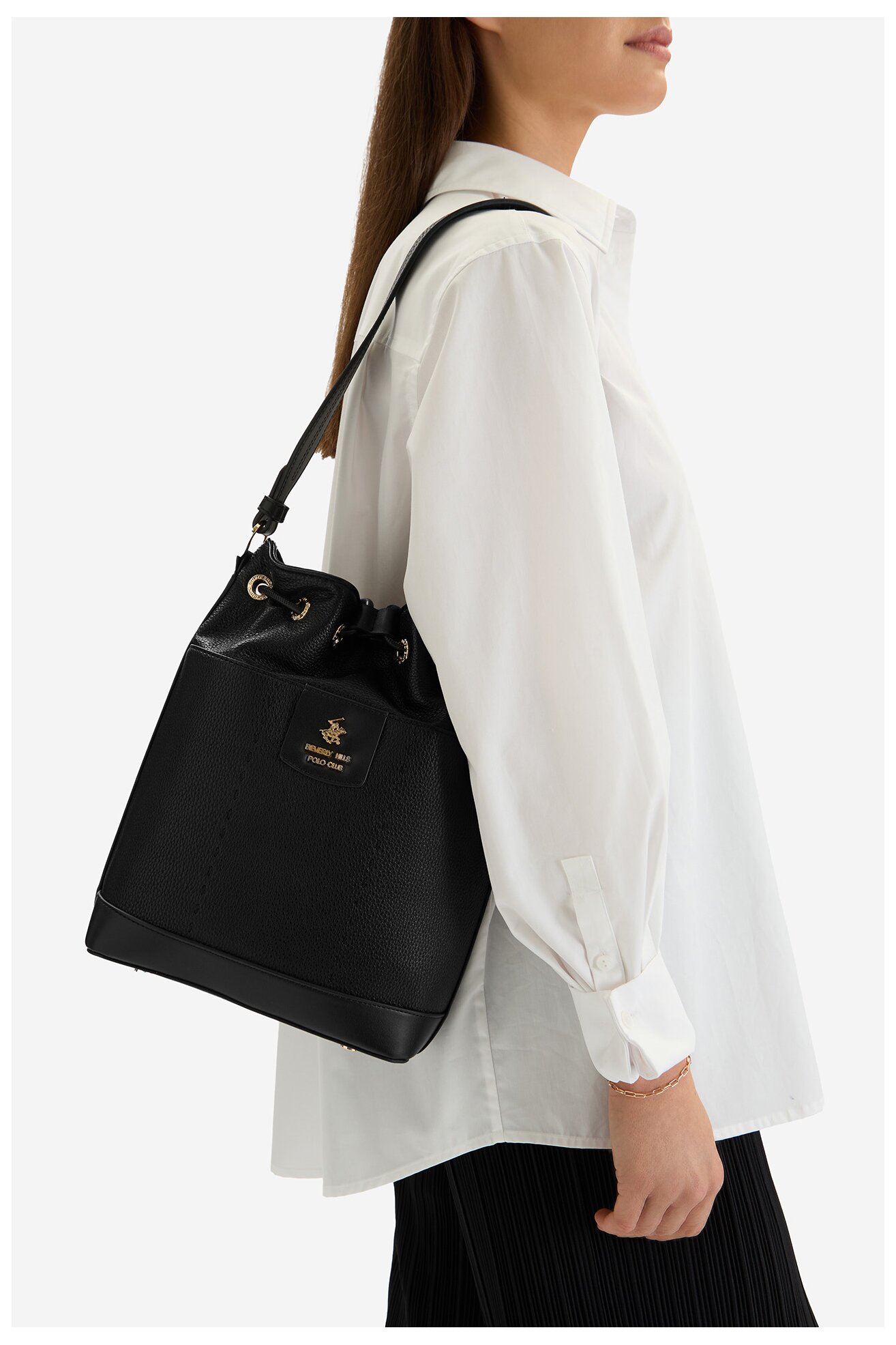 Kézitáska Beverly Hills Polo Club CEO-BHPC-C-020-09 FEKETE