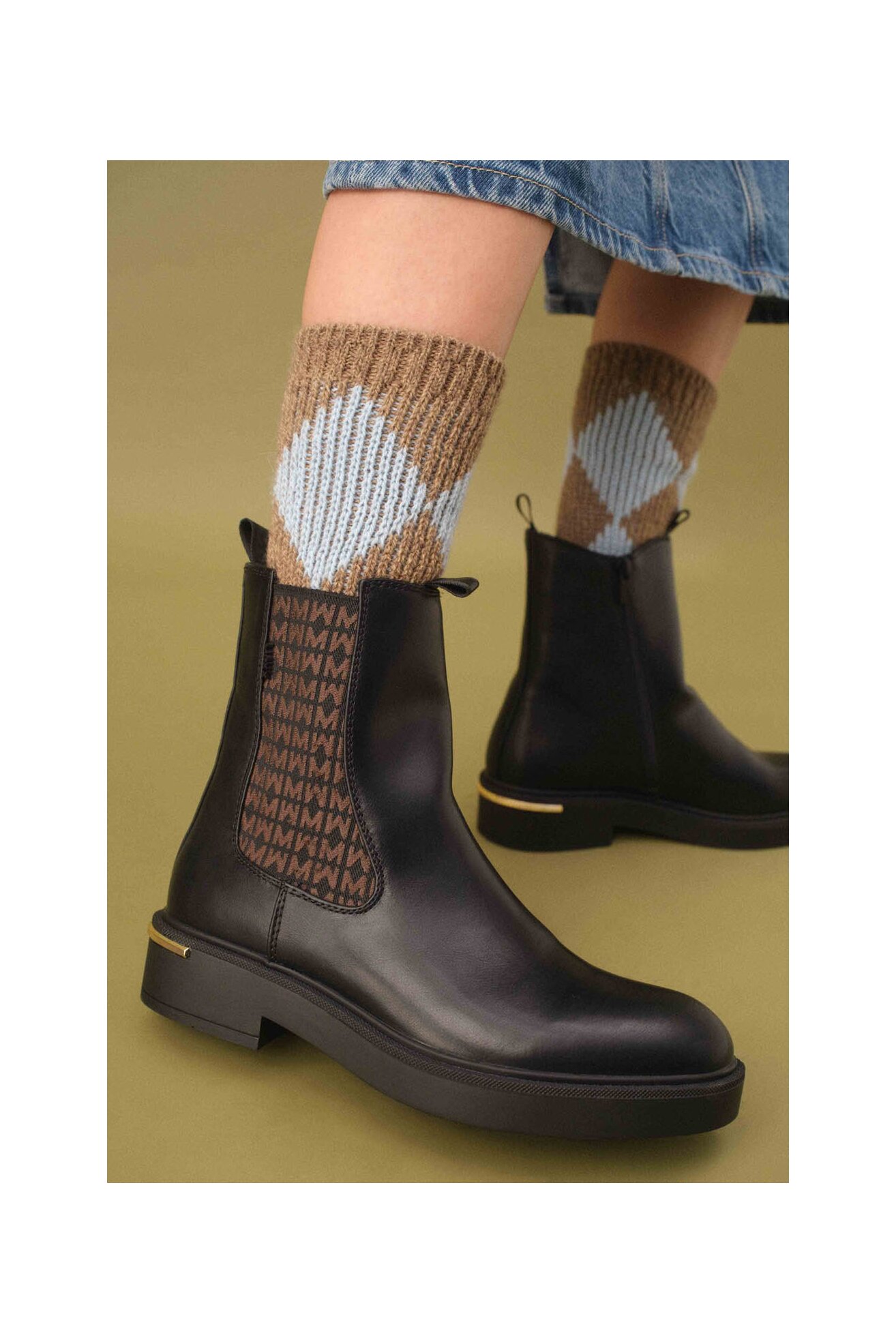 Botki Mexx MI001712043W Czarny