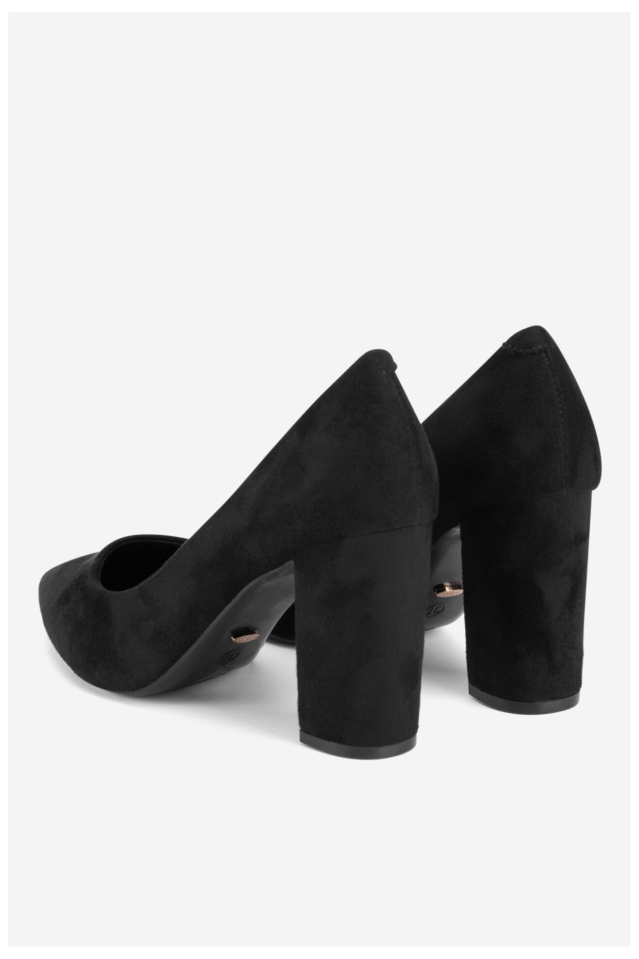 Czółenka DeeZee DZ0010 Czarny