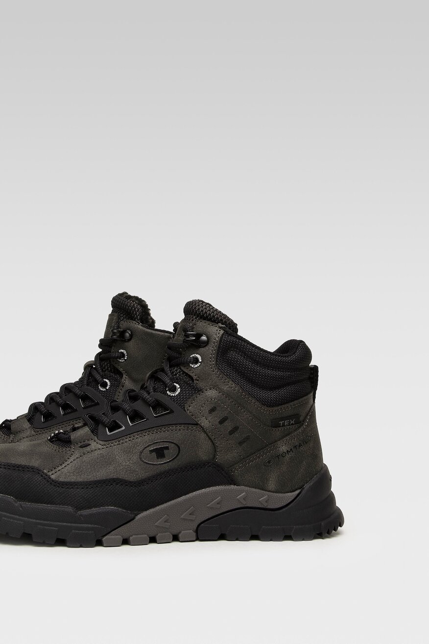 
                Tom Tailor - Trzewiki szare - 5904862060699