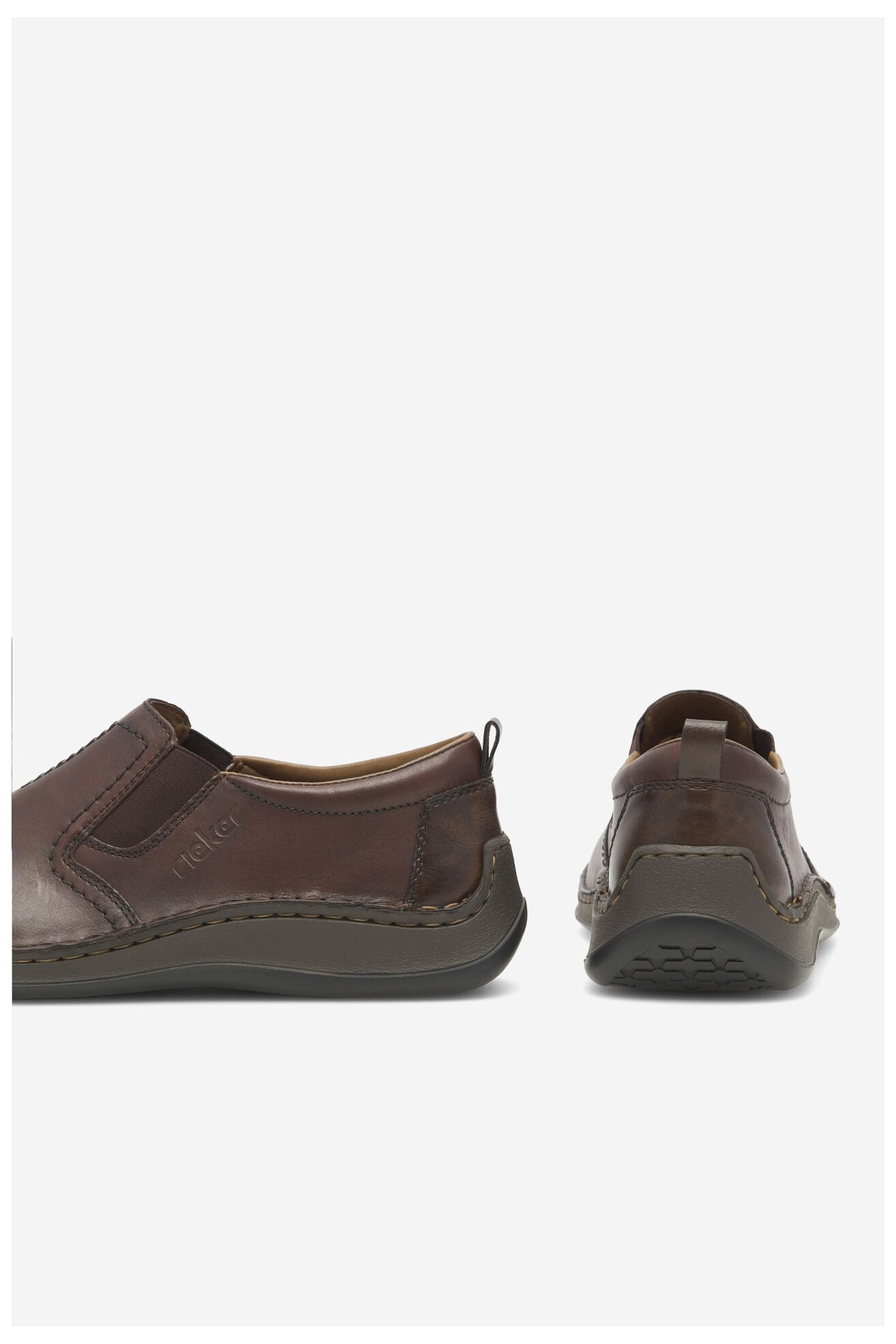 Половинки обувки Rieker 05264-25 ТЪМНОКАФЯВ