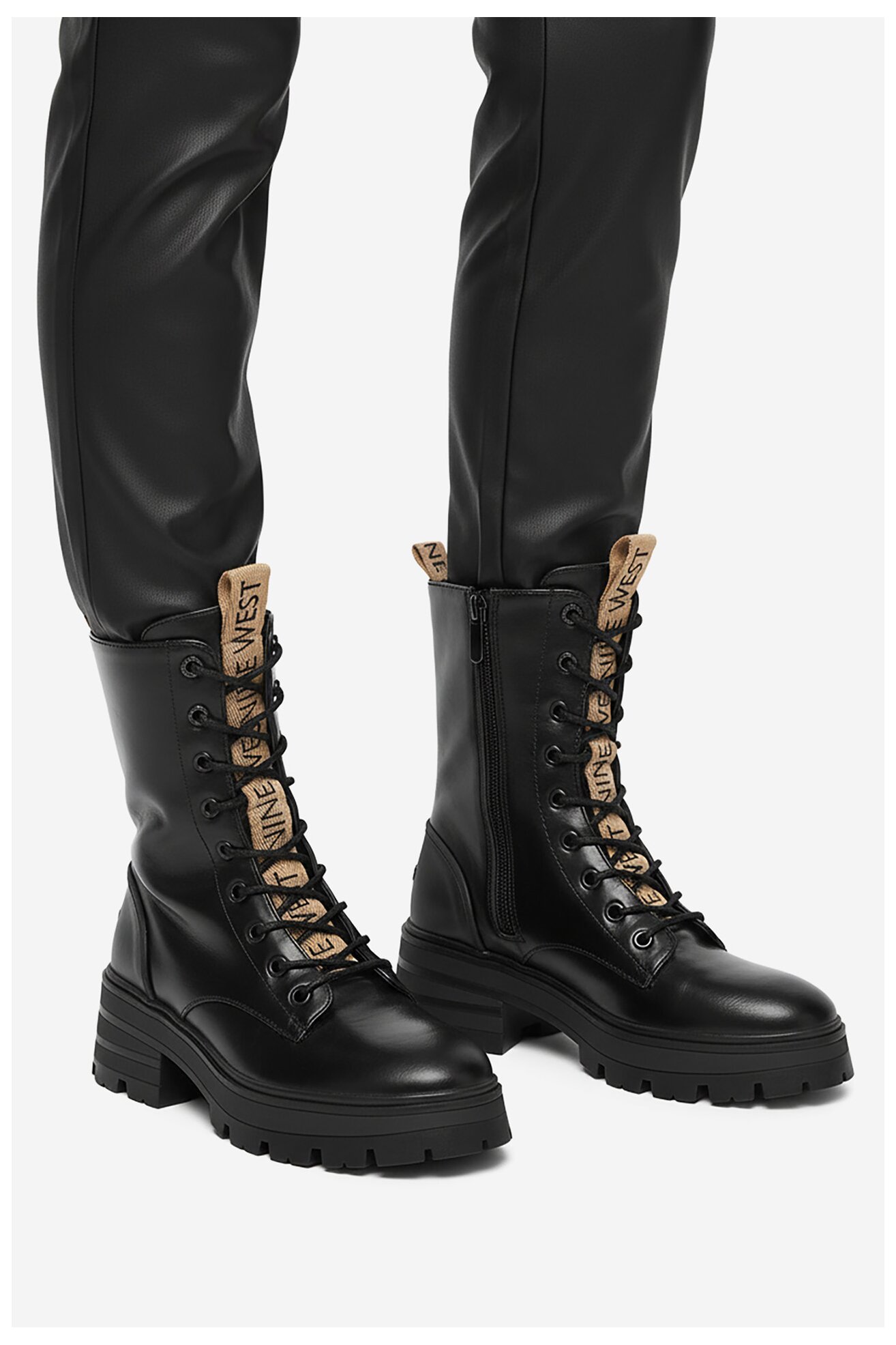 Duboke cipele NINE WEST CEO-TALIA-01 CRNA