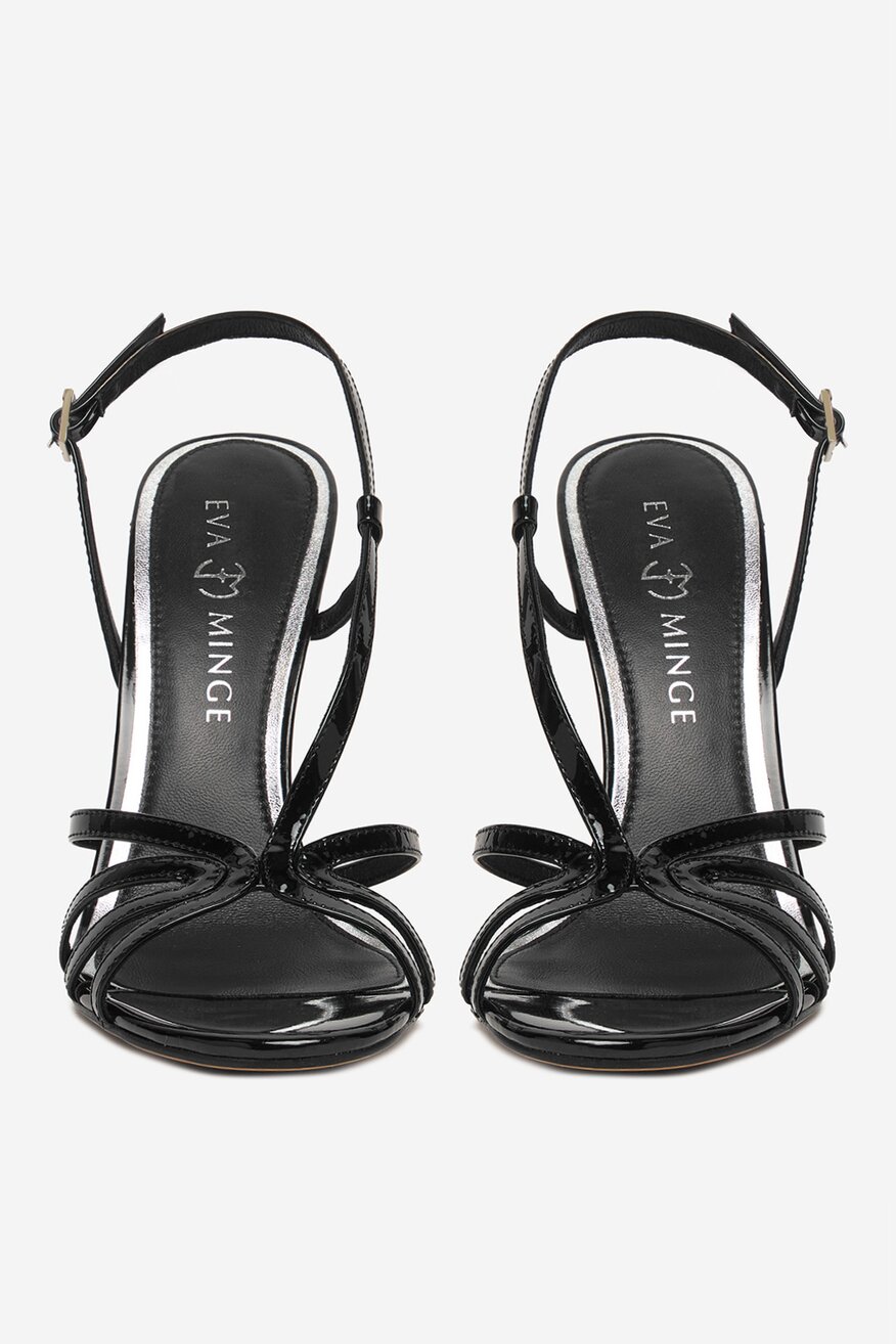 
                EVA MINGE - Sandały skórzane - 5906751805541