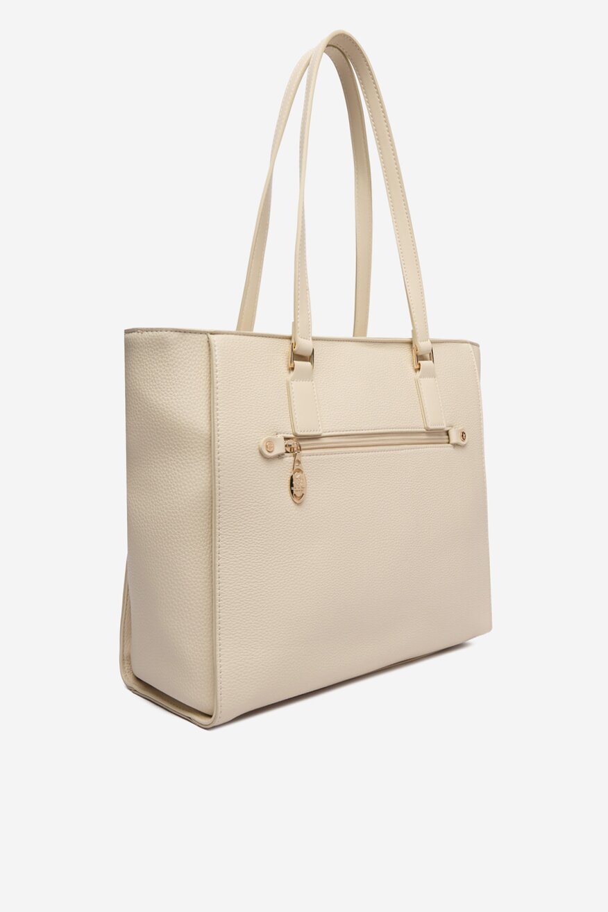 
                Дамска чанта Beverly Hills Polo Club СЛОНОВА КОСТ - 5906751598191