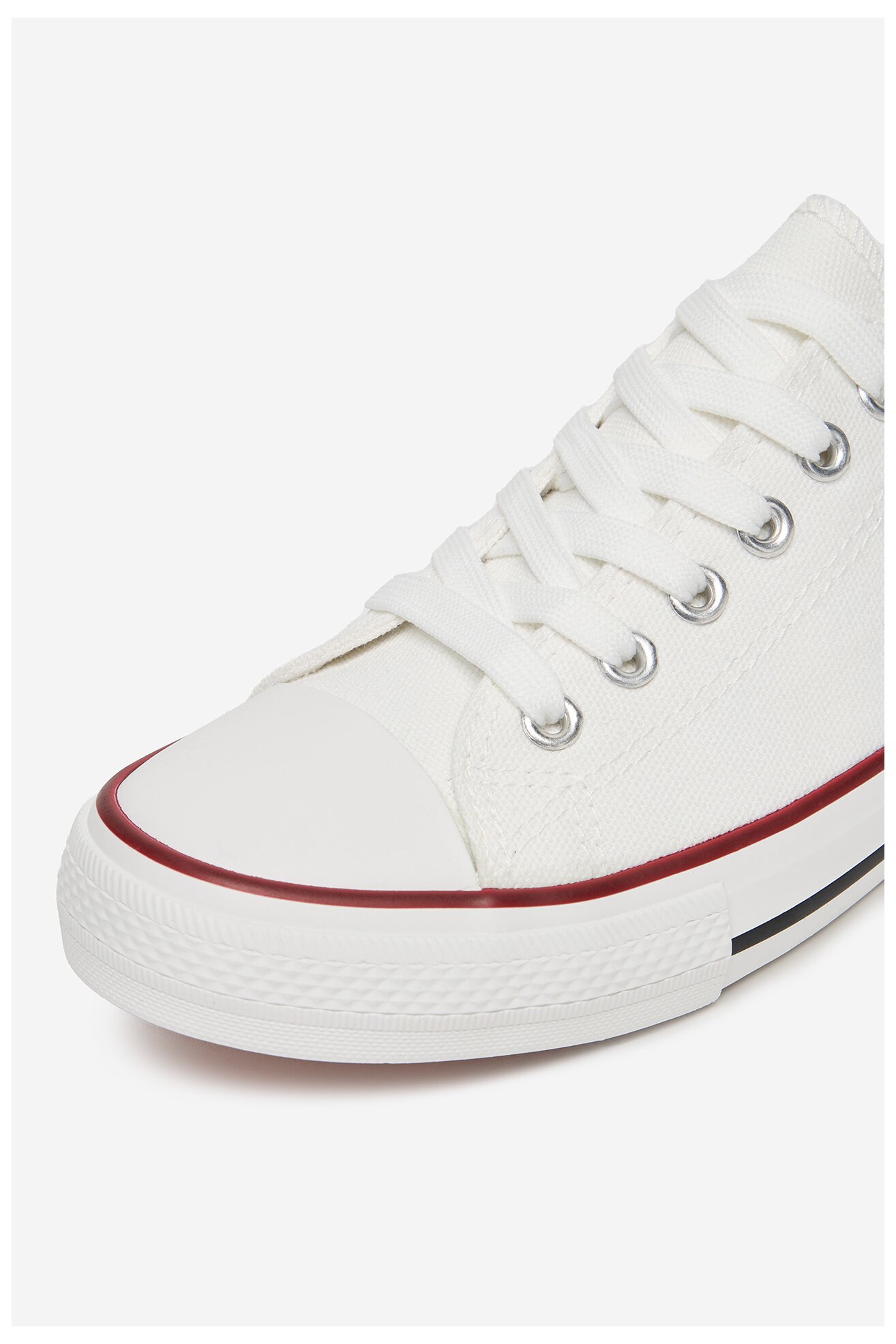 Pantofi pânză DeeZee CT0513-26 ALB