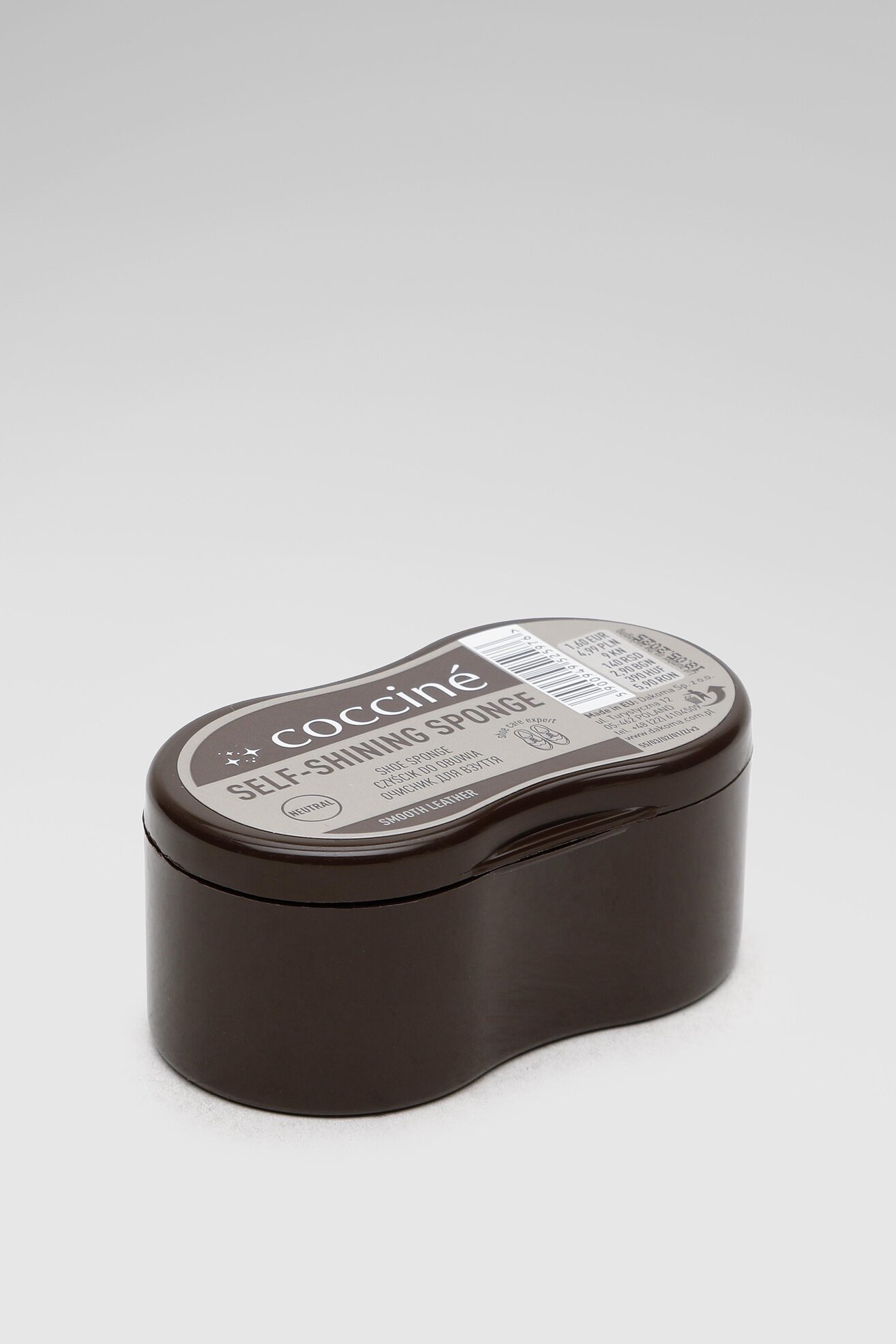 Sunđer za čišćenje obuće Coccine SELF-SHINING SPONGE MINI bezbarwny v.Z PROZIRNA