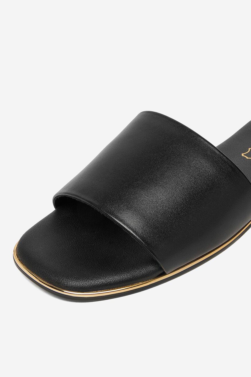 
                Lasocki - Klapki skórzane - 5906751931158