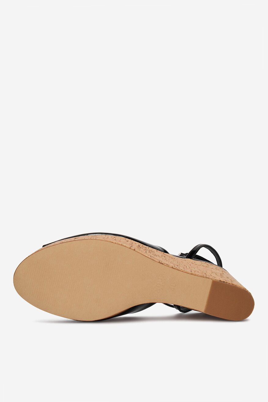 
                Badura - Sandały skórzane - 5906751670927