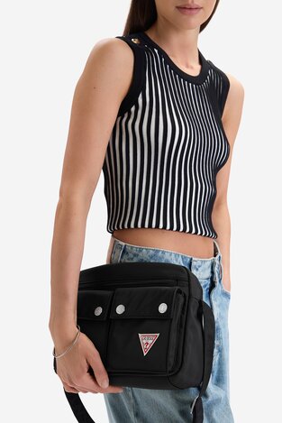 Сумка З Ремінцем GUESS JEANS CWBEO-GUESS-XC-002-09 ЧОРНИЙ