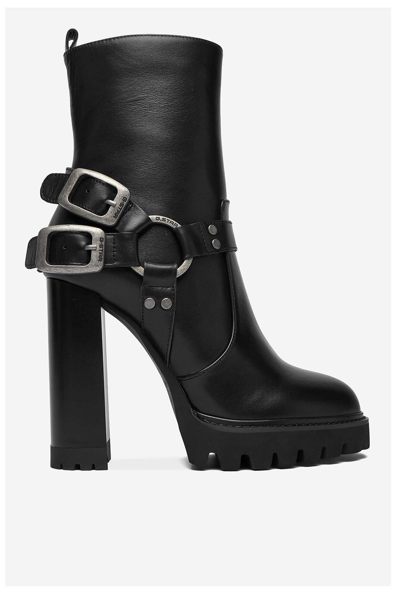 Bokacsizma G-STAR RAW EO-LING-LT2560-227 FEKETE