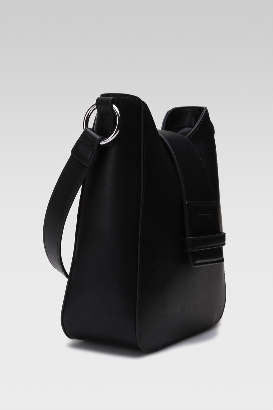 
                Gino Rossi - Torebka skórzana czarna - 5904862660882