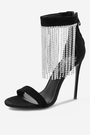 Сандалі EVA MINGE VALENTINE-2360-106 ЧОРНИЙ