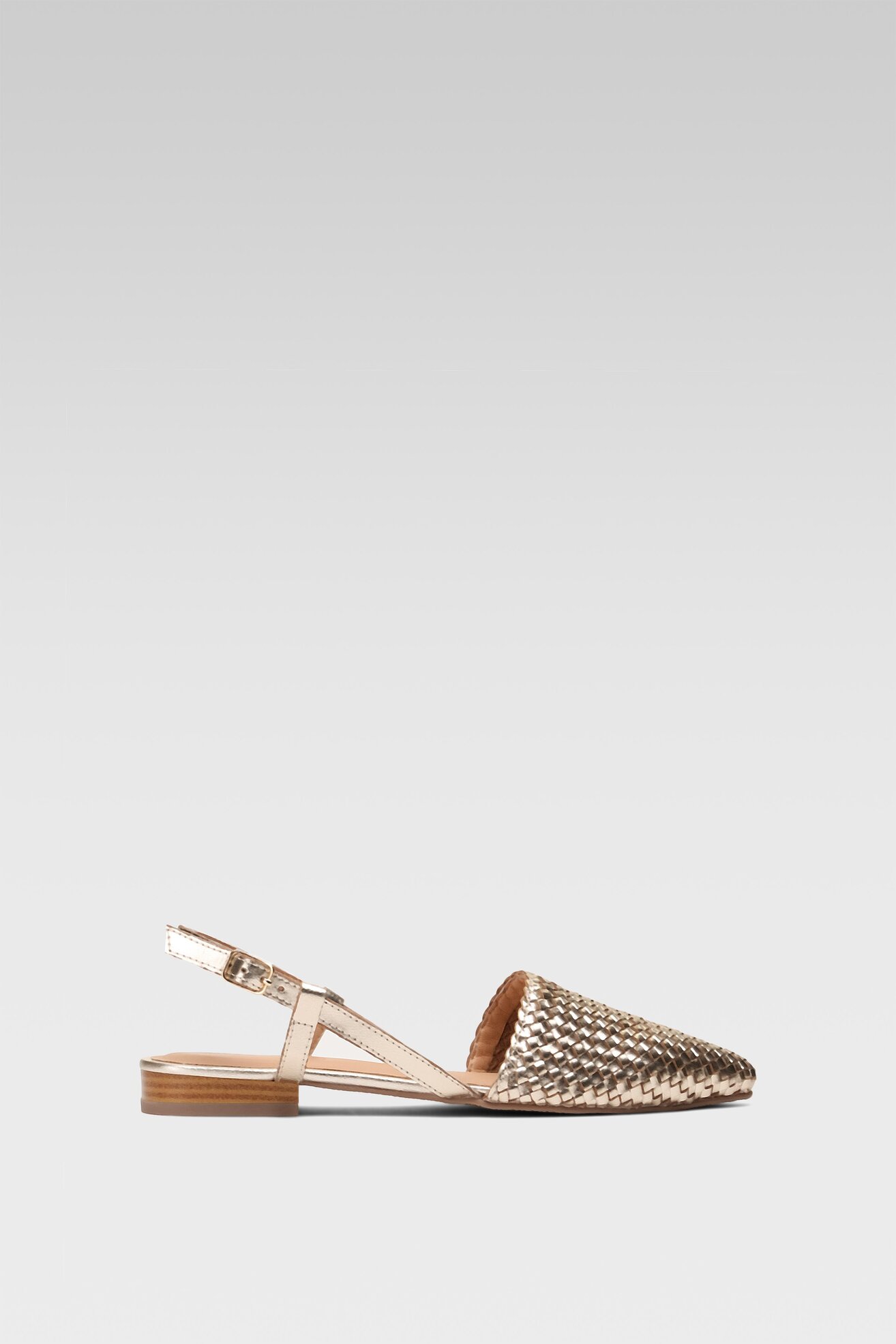 Baleriny Lasocki MADALIA WI29-CHR06 Złoty