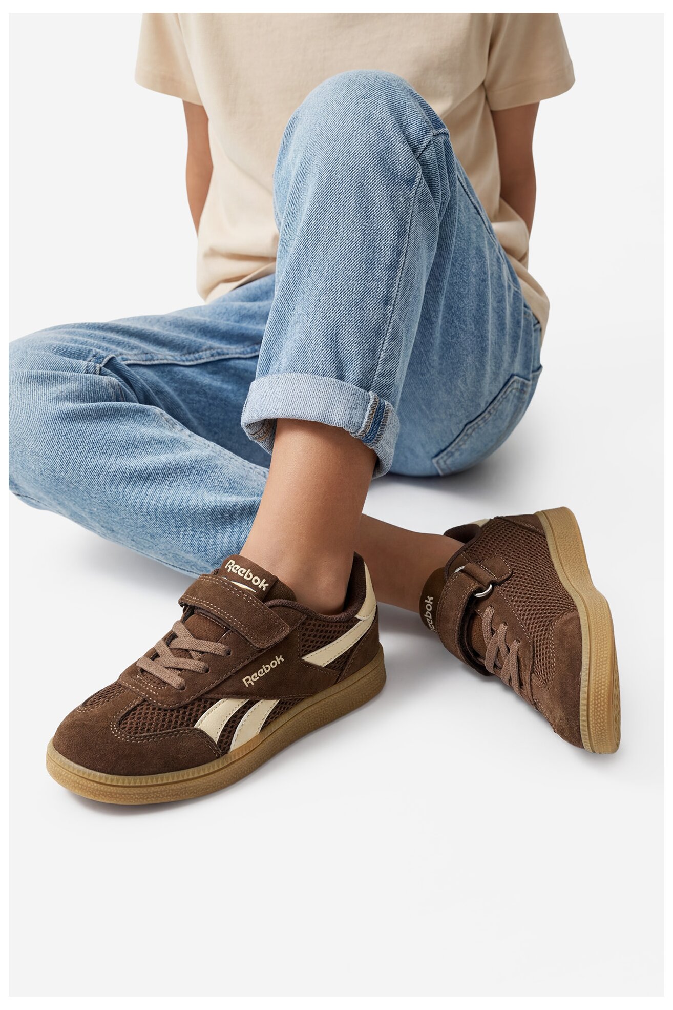 Obuwie sportowe Reebok CEOWB-LEA-D680(CH) Brązowy ciemny