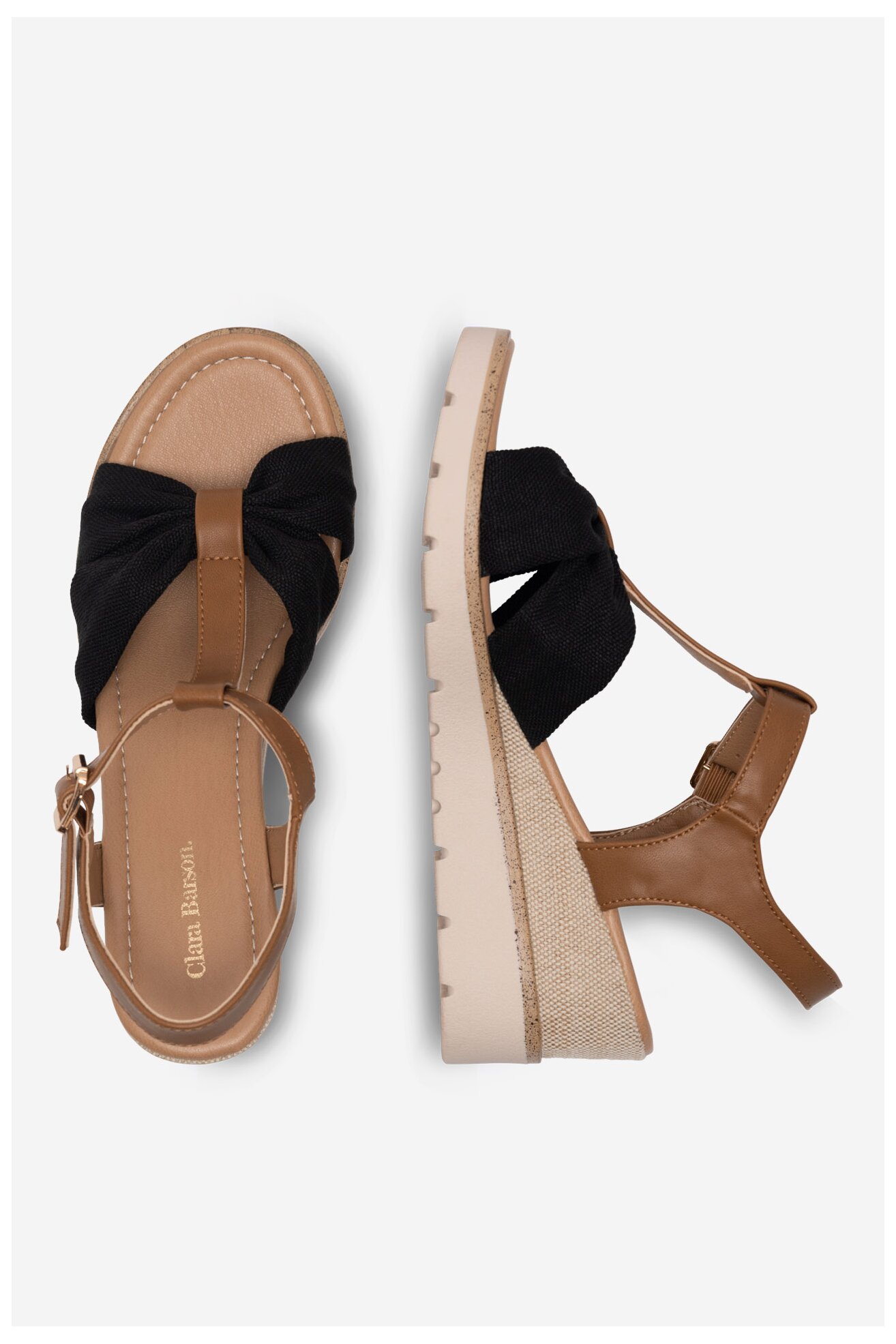 Sandały Clara Barson WS6253-06 Czarny