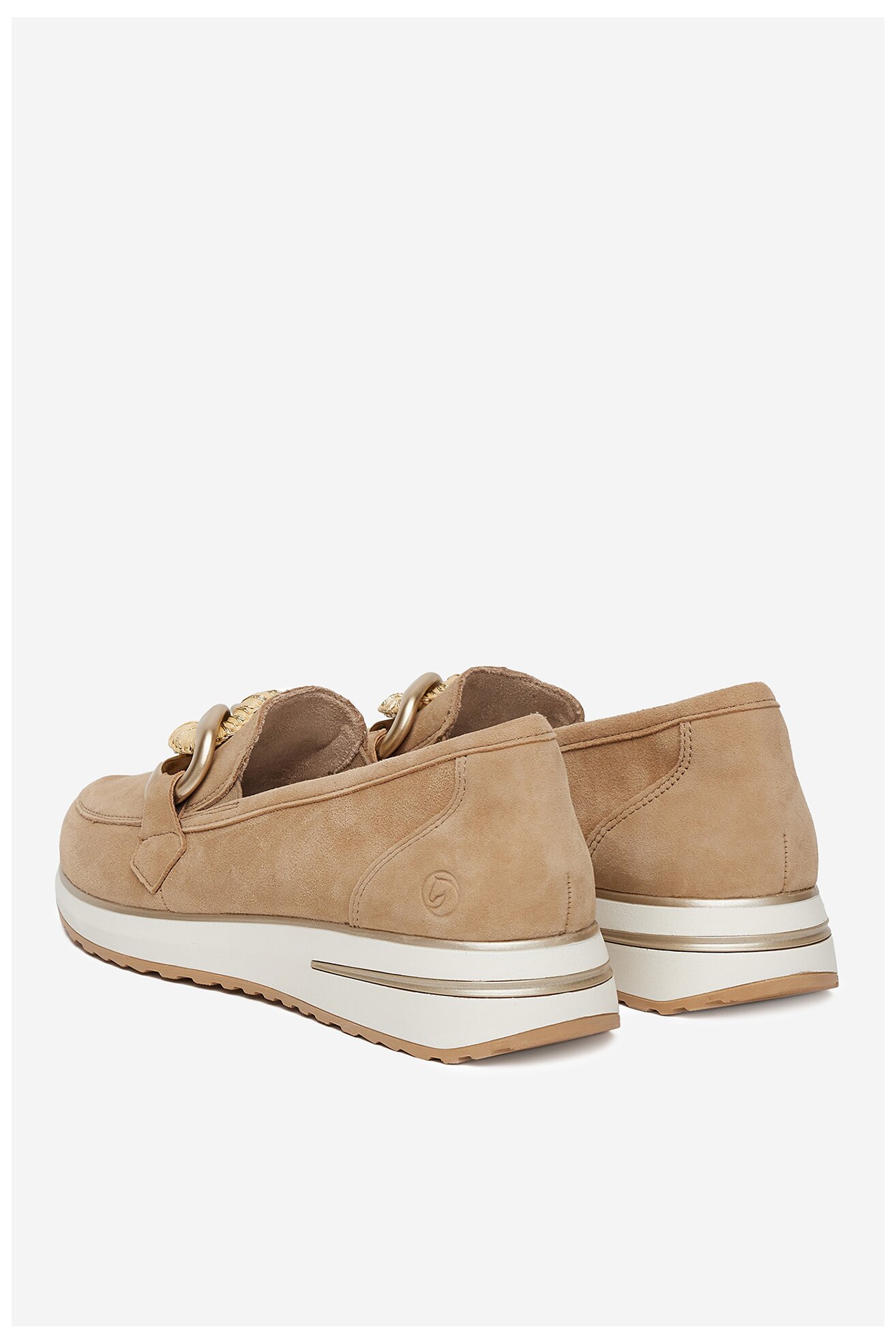 Félcipő Remonte D1G11-62 SÖTÉTBÉZS