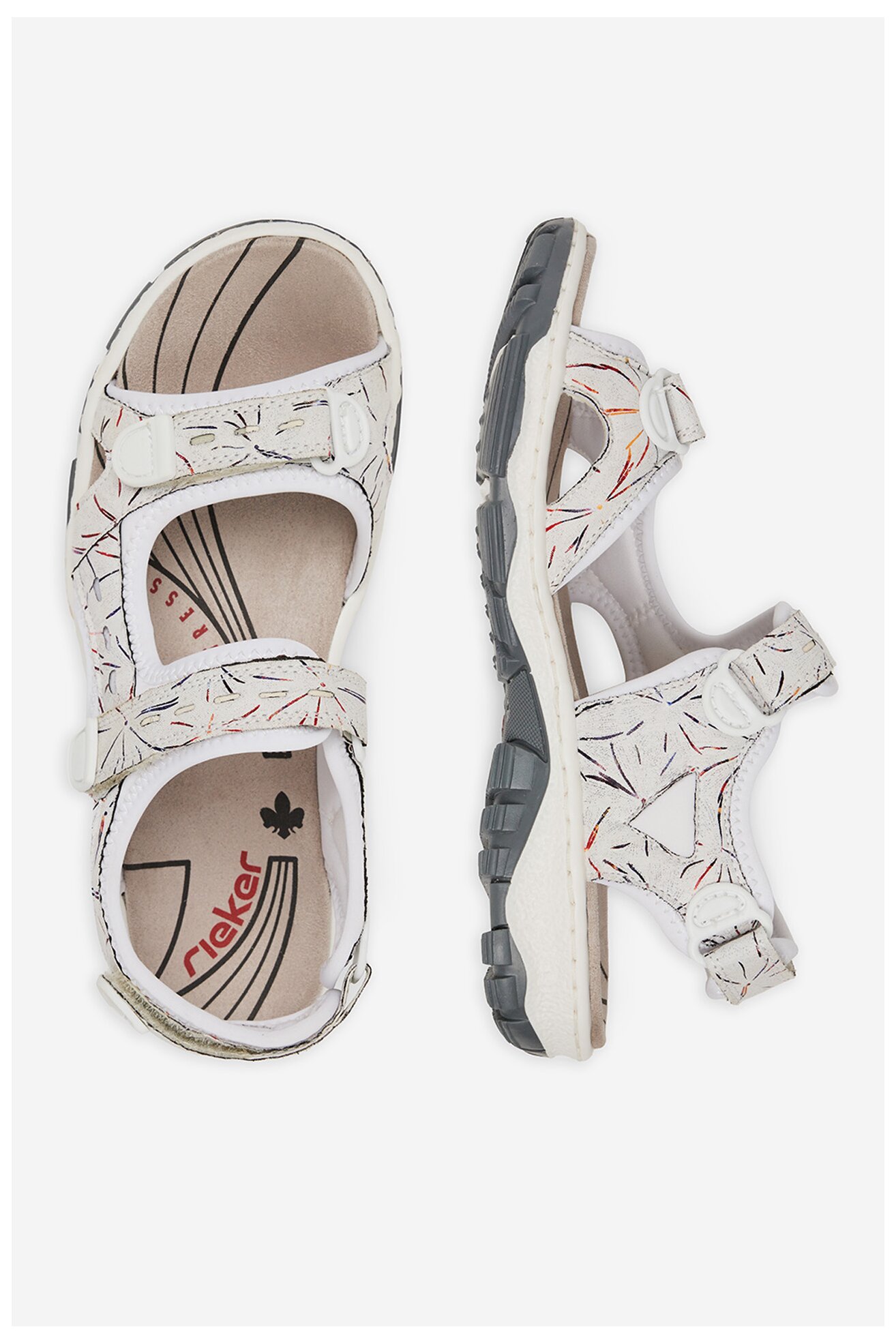 Сандали Rieker 68872-90 БЯЛ