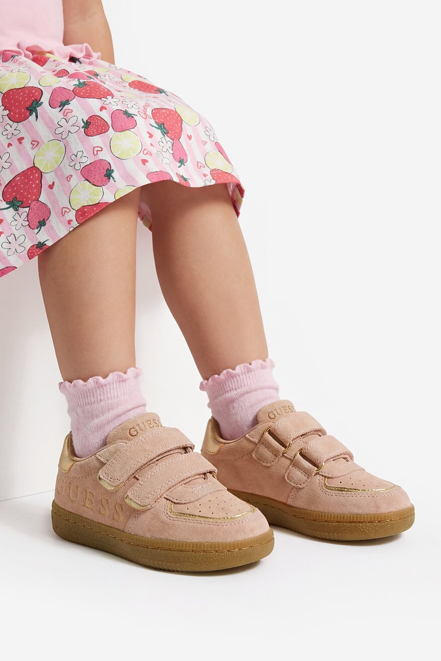 
                GUESS - Sneakersy zamszowe - 5906751803509