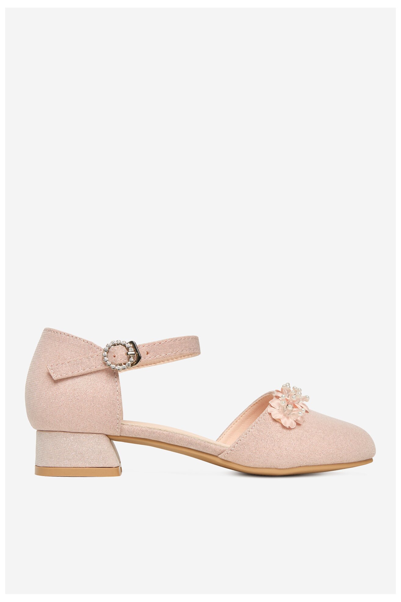 Baleriny Nelli Blu CM230522-7A Różowy