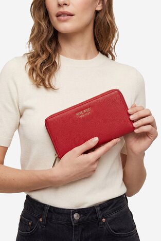 Гаманець Жіночий NINE WEST CEO-NW-W1-002-AW26 ЧЕРВОНИЙ