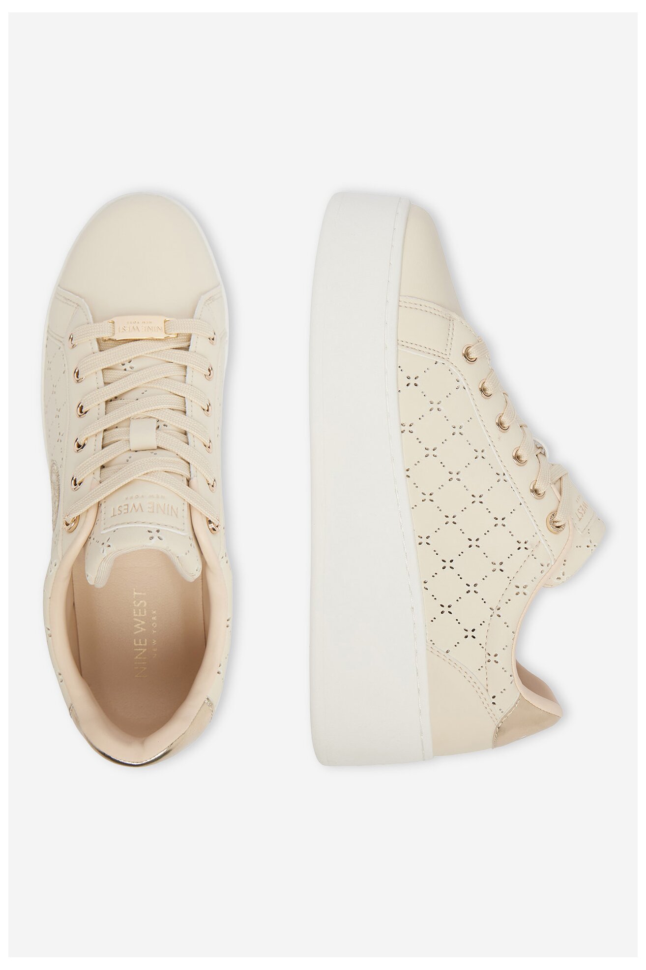 Sneakers NINE WEST EO-SS26-3C601 Beżowy