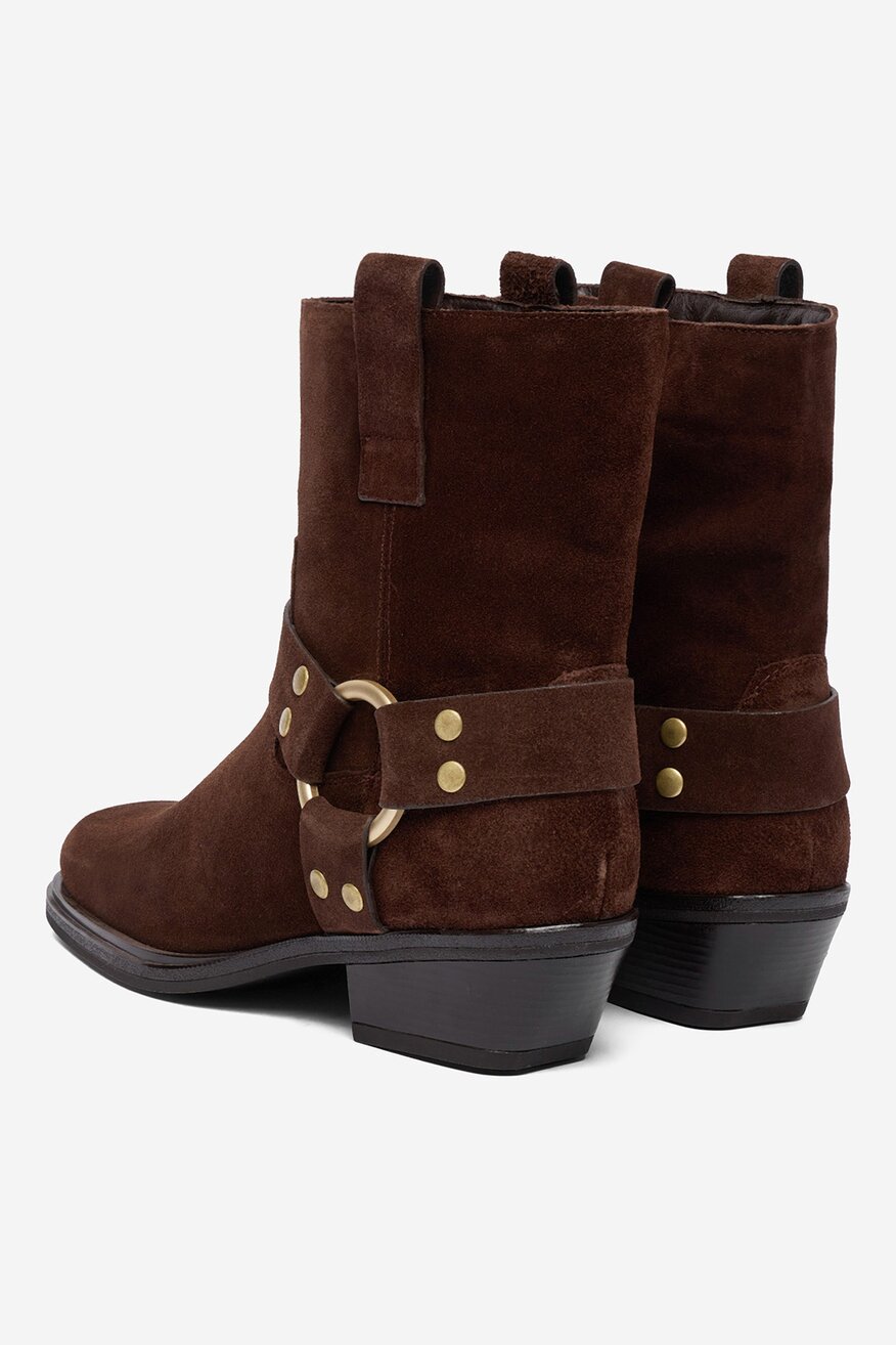 Badura - Botki zamszowe - 5906751393468