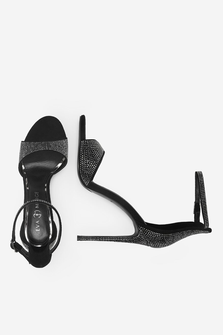 
                EVA MINGE - Sandały skórzane - 5906751805459