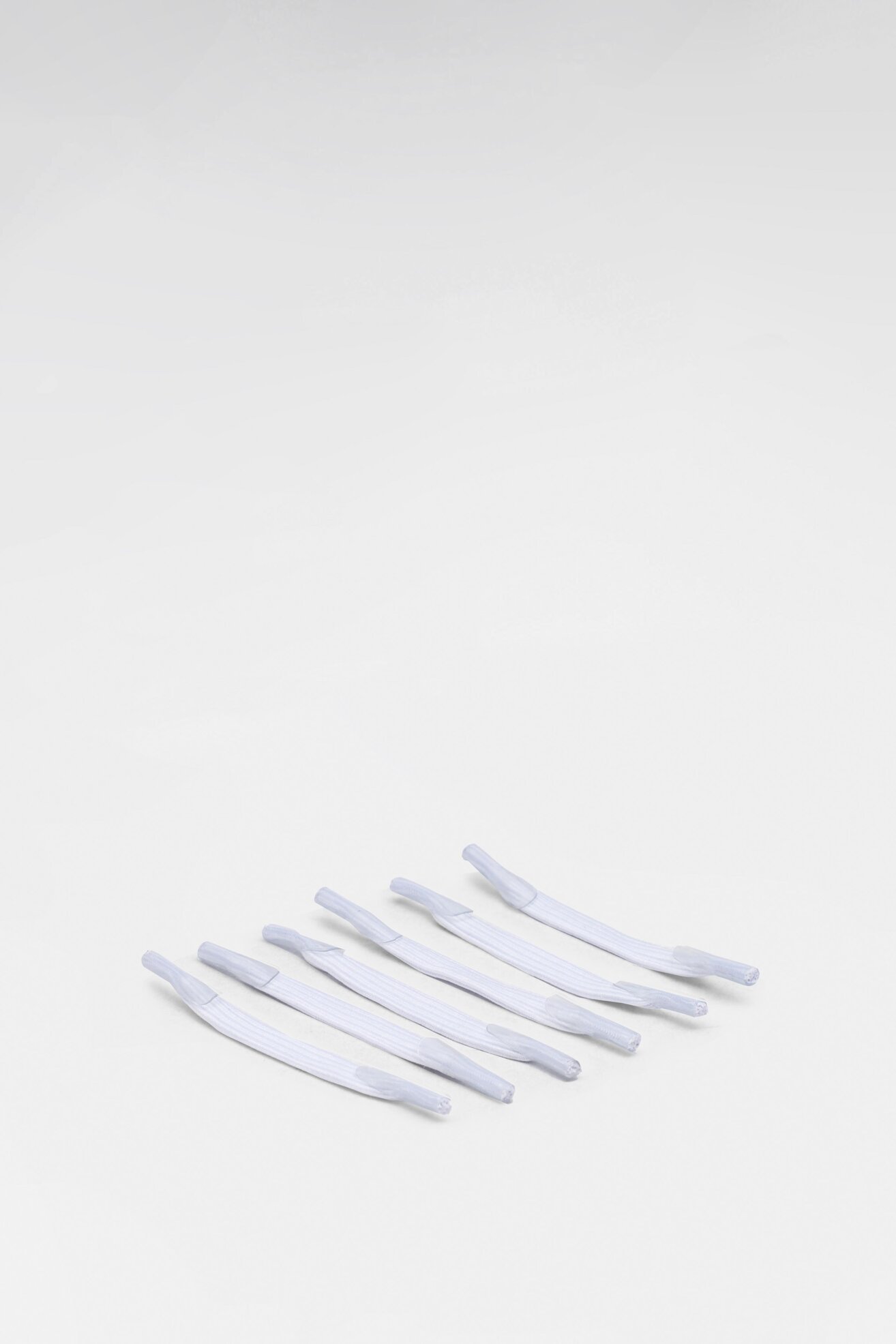 Sznurowadła ACCCESSORIES SZNUROWADŁA GUMOWE 550 Biały