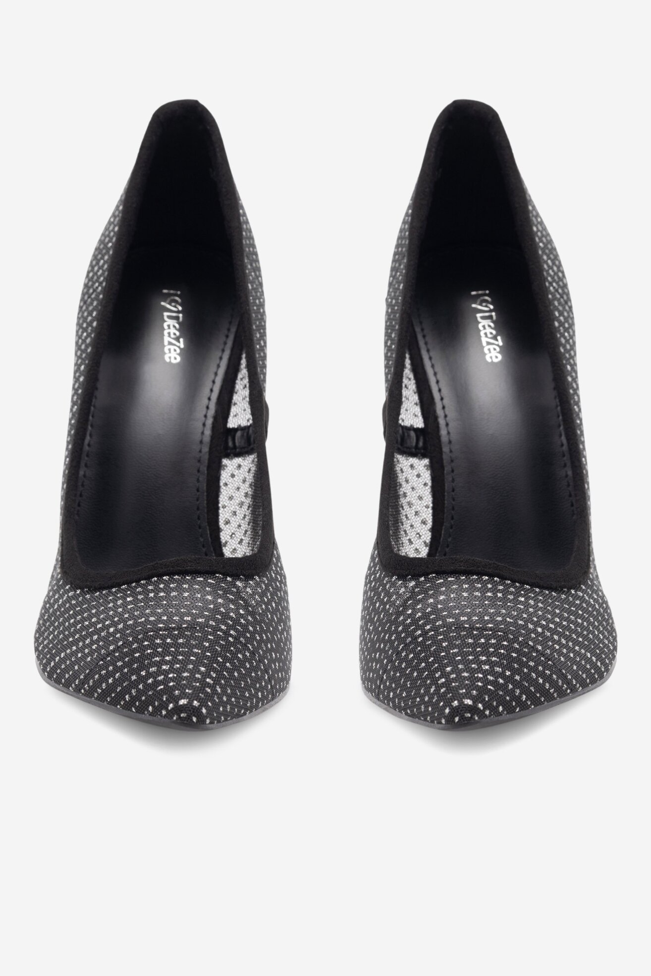 Czółenka DeeZee JENNIFER KL-HT92831-78 Czarny