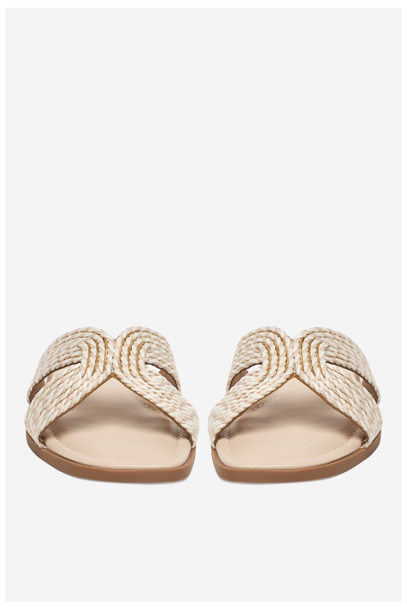 Klapki Jenny CEO-R26SS09215 Beżowy