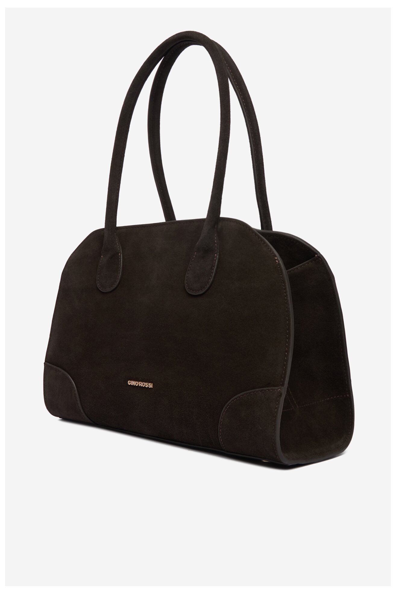 Дамска чанта Gino Rossi EO-LA224-19138 ТЪМНОКАФЯВ