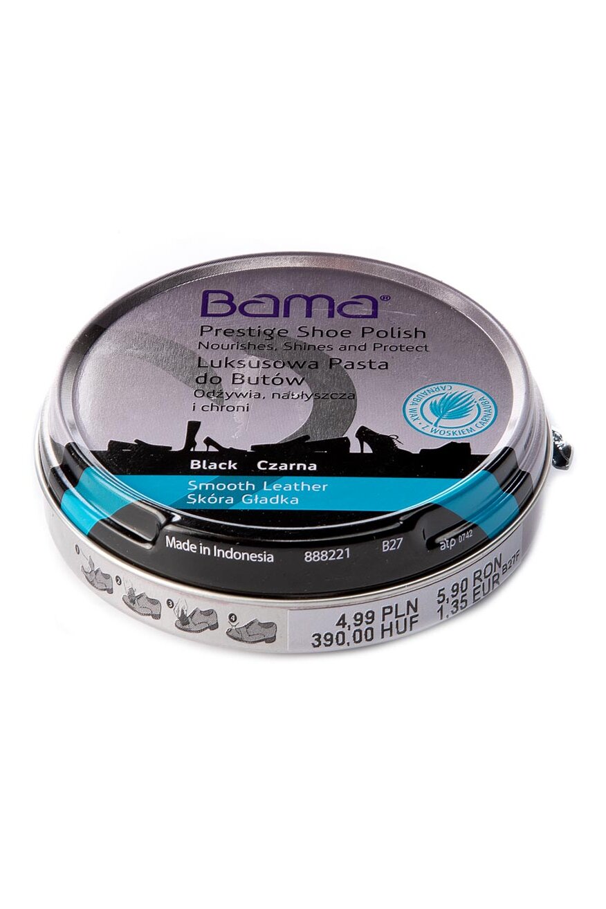 
                BAMA - Pasta do obuwia do skór licowych czarna - 4053201011586