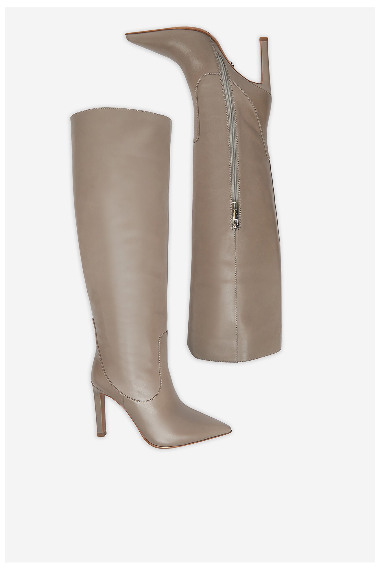 Kozaki Gino Rossi EO-GLC511-17-3614 Szary ciemny