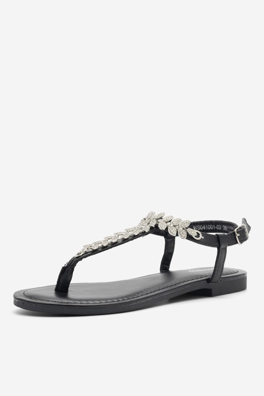 Bassano - Sandały czarne - 5904862841243