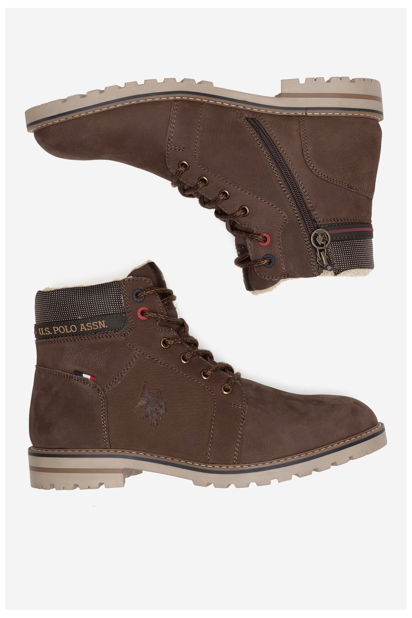 Csizma U.S. POLO ASSN. POLY001M/DLT1 BARNA