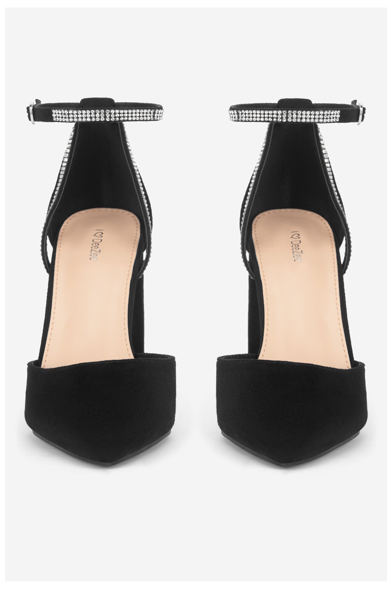 Елегантни обувки DeeZee WSS21503-01 ЧЕРЕН